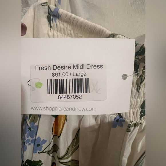 Re blu fresh desire midi dress size Large - Picture 4 of 7